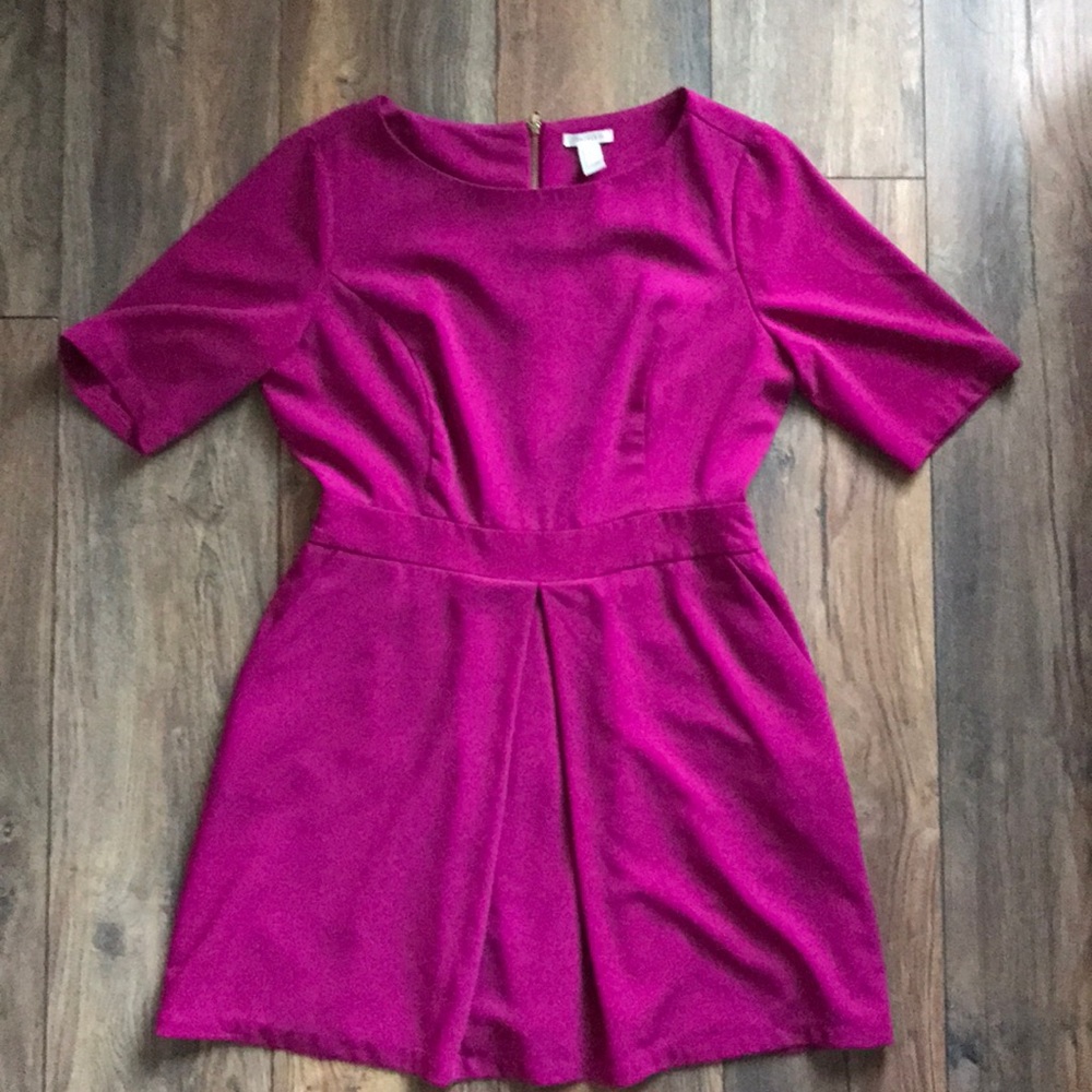 Forever 21 Magenta Dress